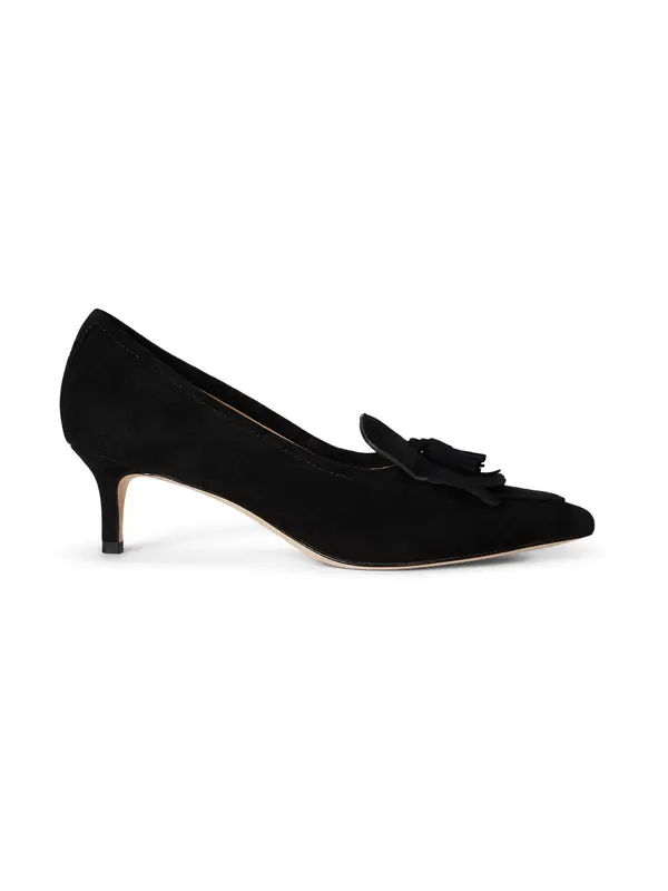 Lauren Ralph Lauren Lauren Ralph Lauren Čevlji s peto 'ADRIENNE'  črna