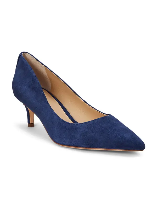 Lauren Ralph Lauren Lauren Ralph Lauren Čevlji s peto 'ADRIENNE'  mornarska