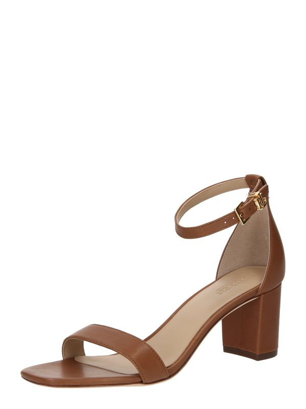 Lauren Ralph Lauren Lauren Ralph Lauren Čevlji s peto 'LOGAN'  rjava