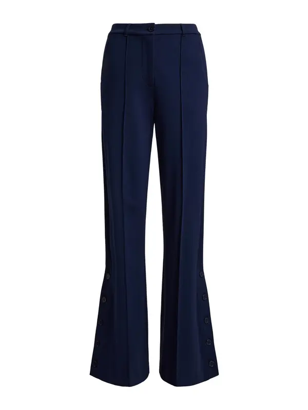 Lauren Ralph Lauren Lauren Ralph Lauren Hlače z naborki  mornarska