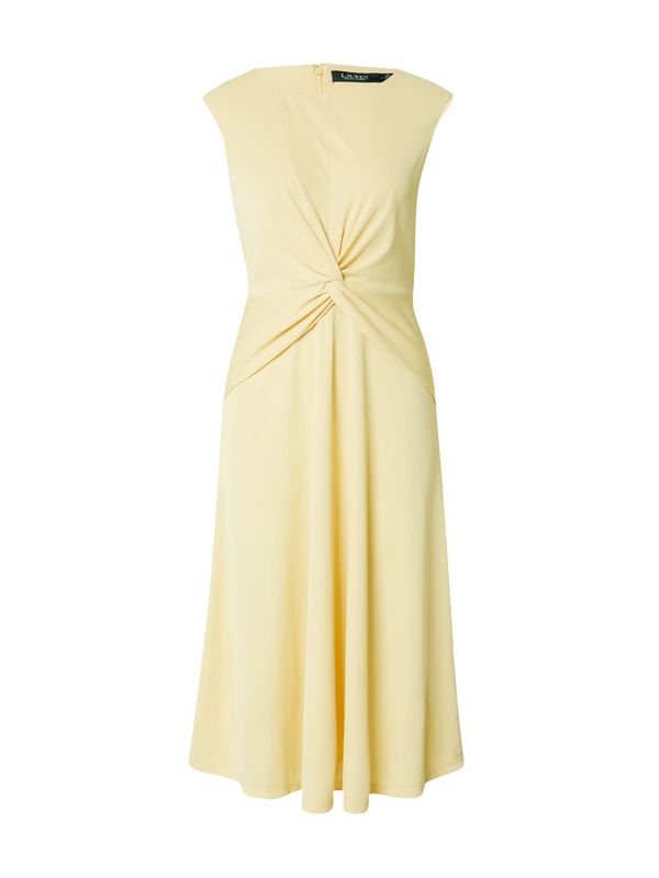 Lauren Ralph Lauren Lauren Ralph Lauren Koktejl obleka 'TESSANNE'  svetlo rumena