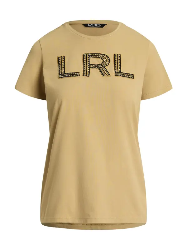 Lauren Ralph Lauren Lauren Ralph Lauren Majica  bež / črna