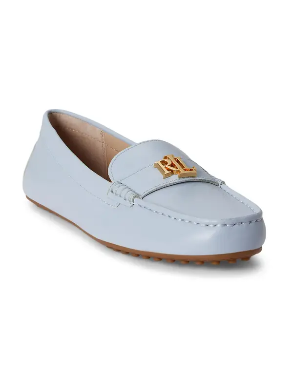 Lauren Ralph Lauren Lauren Ralph Lauren Mokasini 'Barnsbury'  pastelno modra