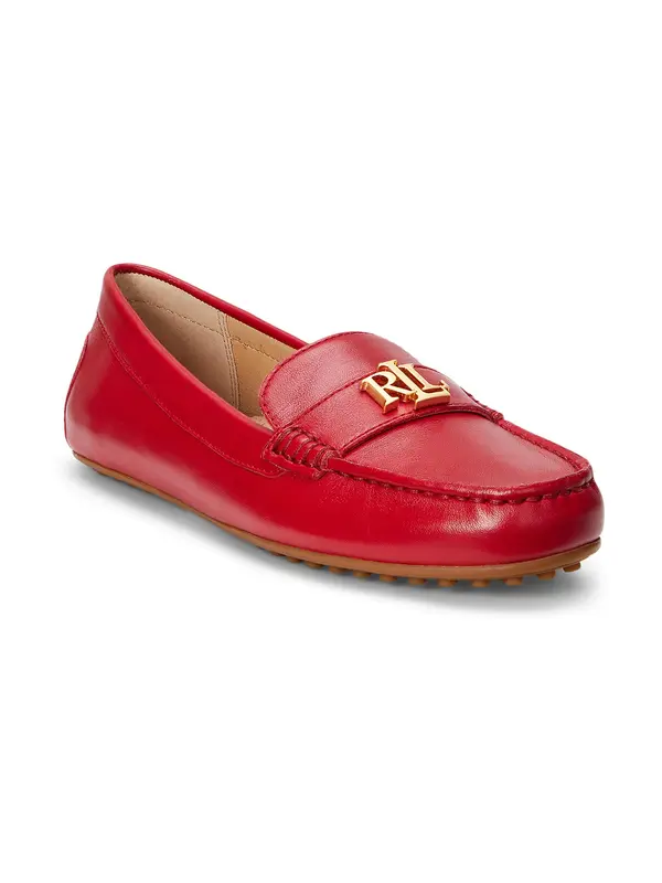 Lauren Ralph Lauren Lauren Ralph Lauren Mokasini 'BARNSBURY'  rdeča