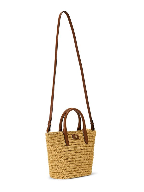 Lauren Ralph Lauren Lauren Ralph Lauren Nakupovalna torba 'BRIE 22'  bež / rjava