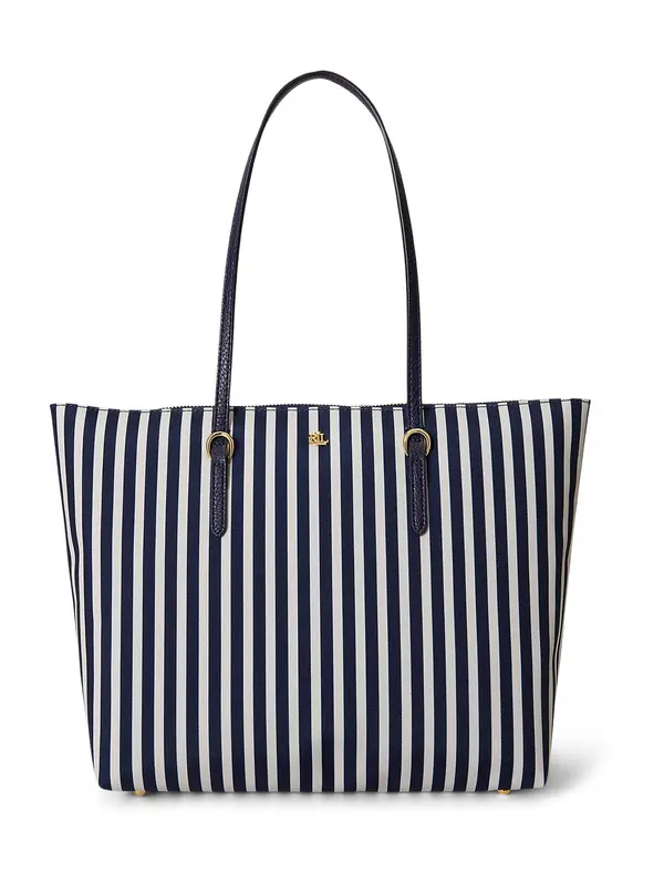 Lauren Ralph Lauren Lauren Ralph Lauren Nakupovalna torba 'KEATON'  mornarska / bela