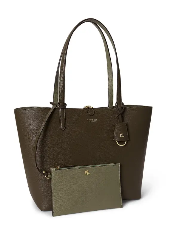 Lauren Ralph Lauren Lauren Ralph Lauren Nakupovalna torba  oliva