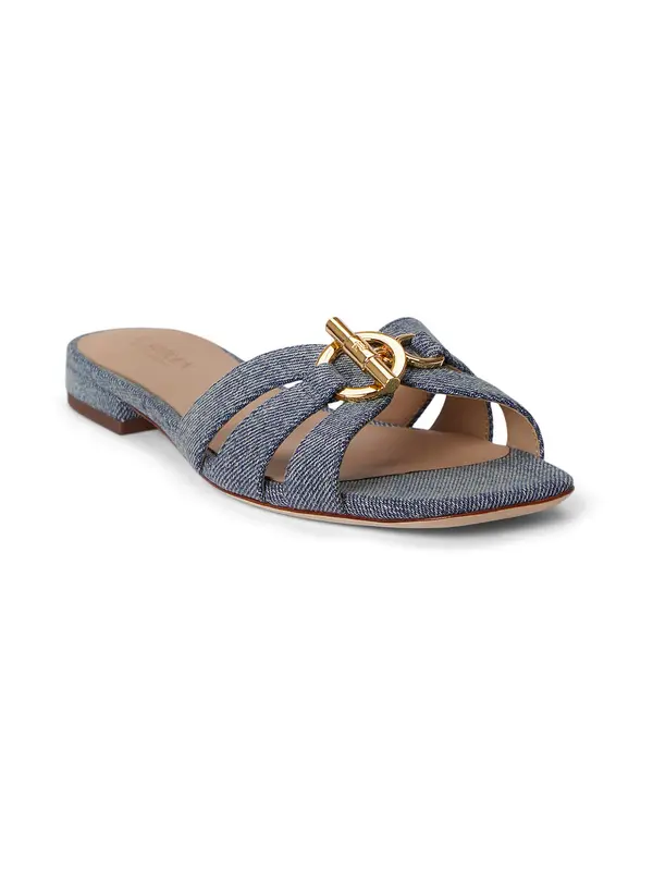 Lauren Ralph Lauren Lauren Ralph Lauren Nizki natikači 'BLAIKE'  moder denim