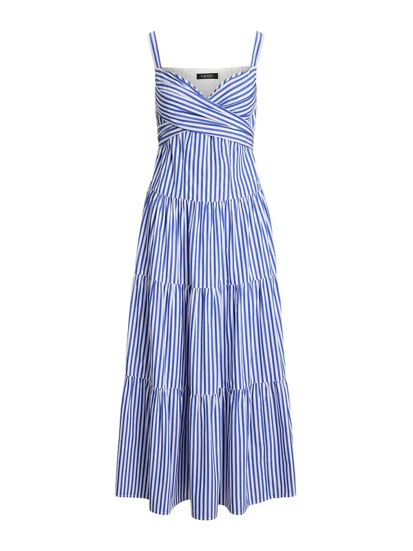 Lauren Ralph Lauren Lauren Ralph Lauren Obleka  modra / bela