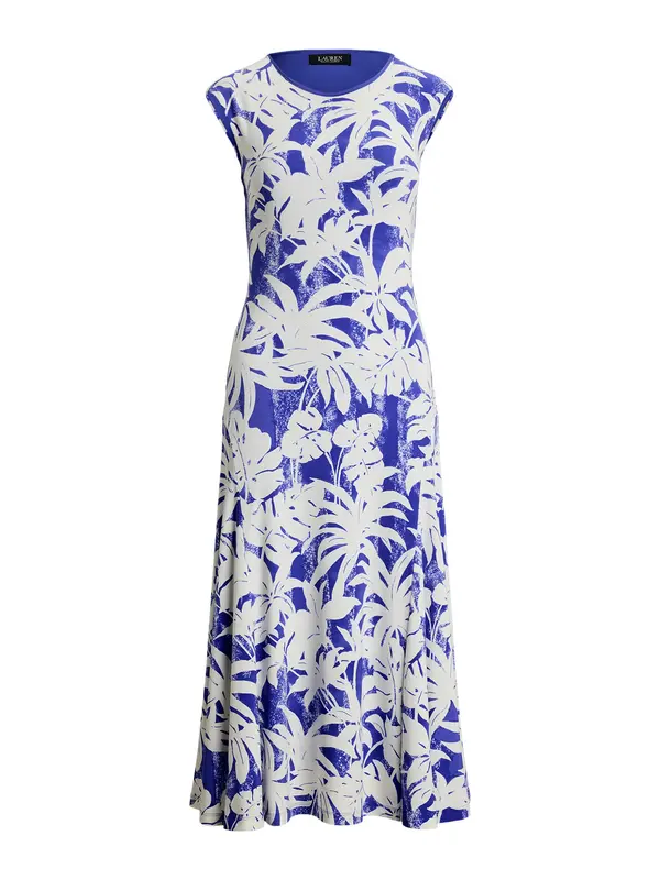 Lauren Ralph Lauren Lauren Ralph Lauren Obleka  modra / bela
