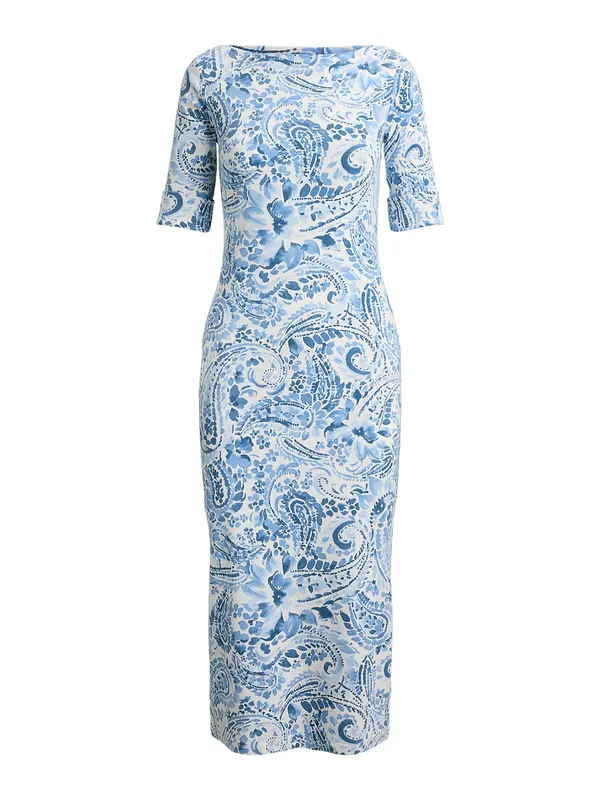 Lauren Ralph Lauren Lauren Ralph Lauren Obleka  modra / svetlo modra / temno modra / bela