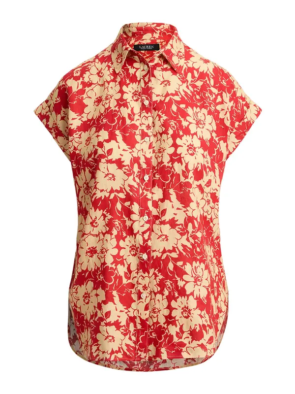 Lauren Ralph Lauren Petite Lauren Ralph Lauren Petite Bluza  svetlo rumena / rdeča