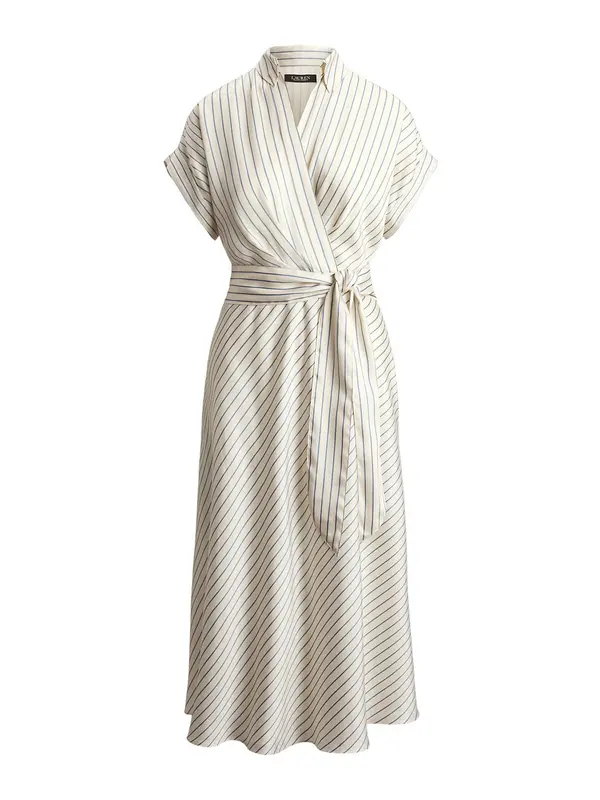 Lauren Ralph Lauren Petite Lauren Ralph Lauren Petite Obleka  bež / modra