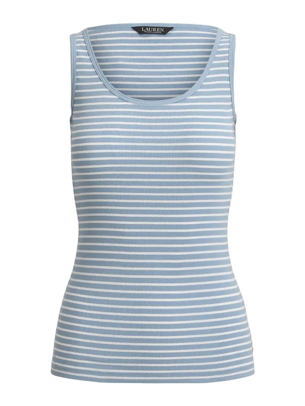 Lauren Ralph Lauren Petite Lauren Ralph Lauren Petite Top  golobje modra / bela