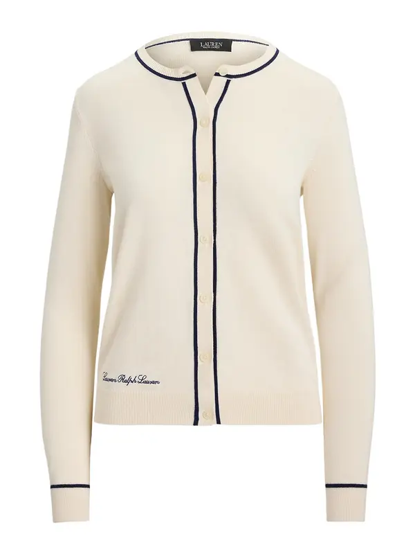 Lauren Ralph Lauren Lauren Ralph Lauren Pletena jopa  kremna / temno modra
