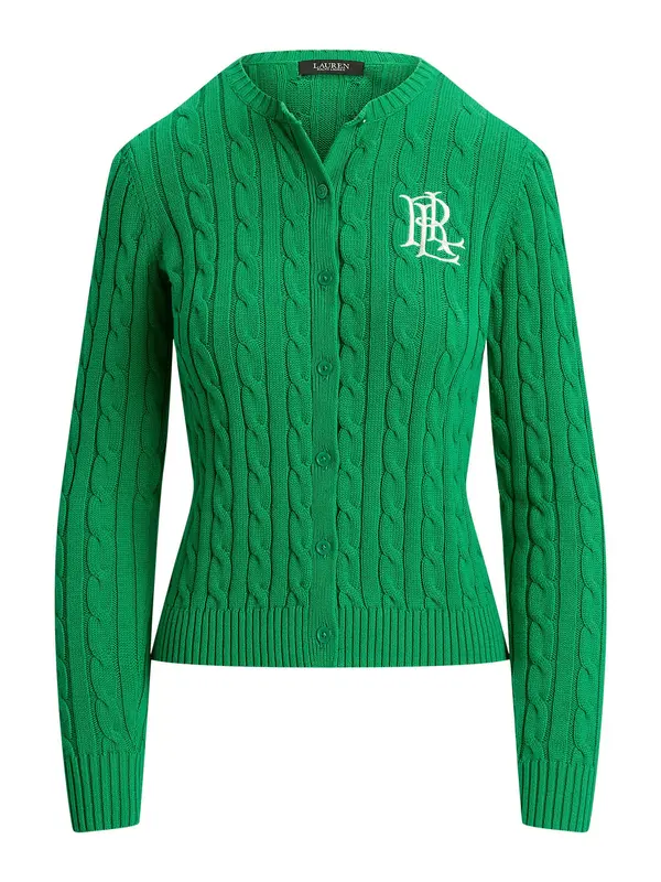 Lauren Ralph Lauren Lauren Ralph Lauren Pletena jopa  zelena / bela