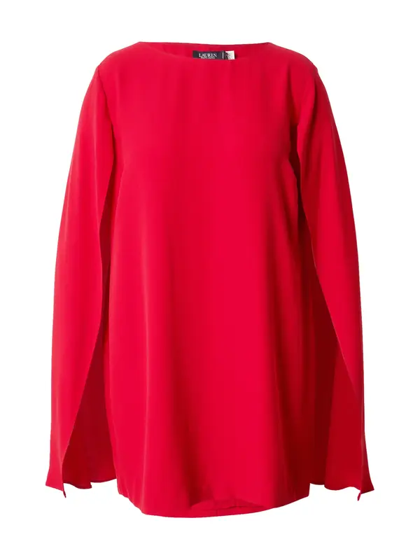Lauren Ralph Lauren Plus Lauren Ralph Lauren Plus Koktejl obleka 'PETRA'  rdeča