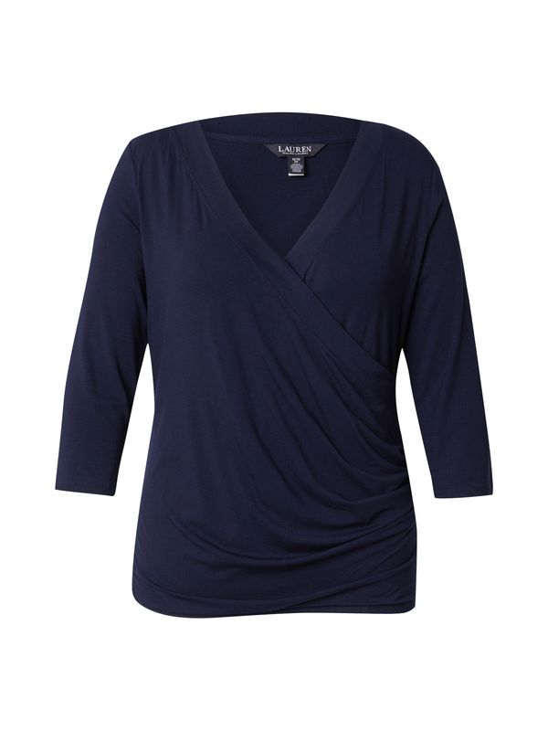 Lauren Ralph Lauren Plus Lauren Ralph Lauren Plus Majica 'ALAYJA'  mornarska