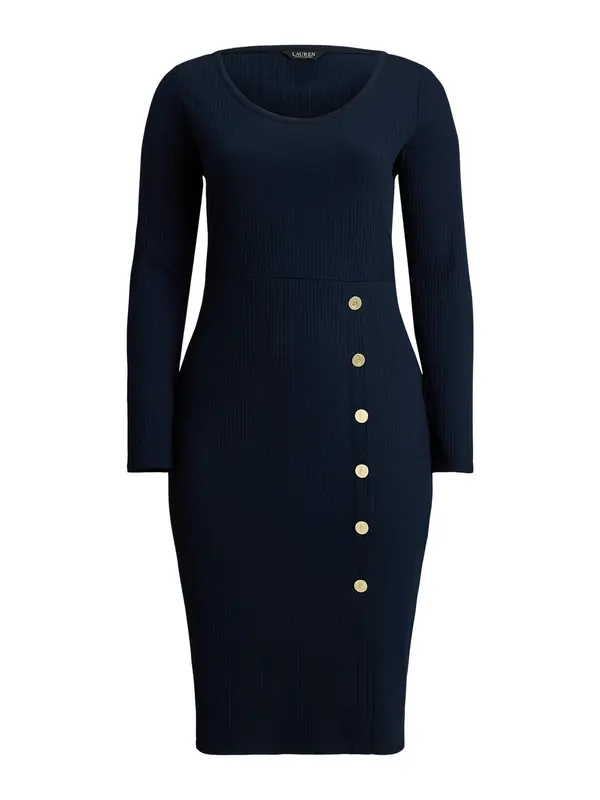 Lauren Ralph Lauren Plus Lauren Ralph Lauren Plus Obleka 'GRIVALLE'  mornarska