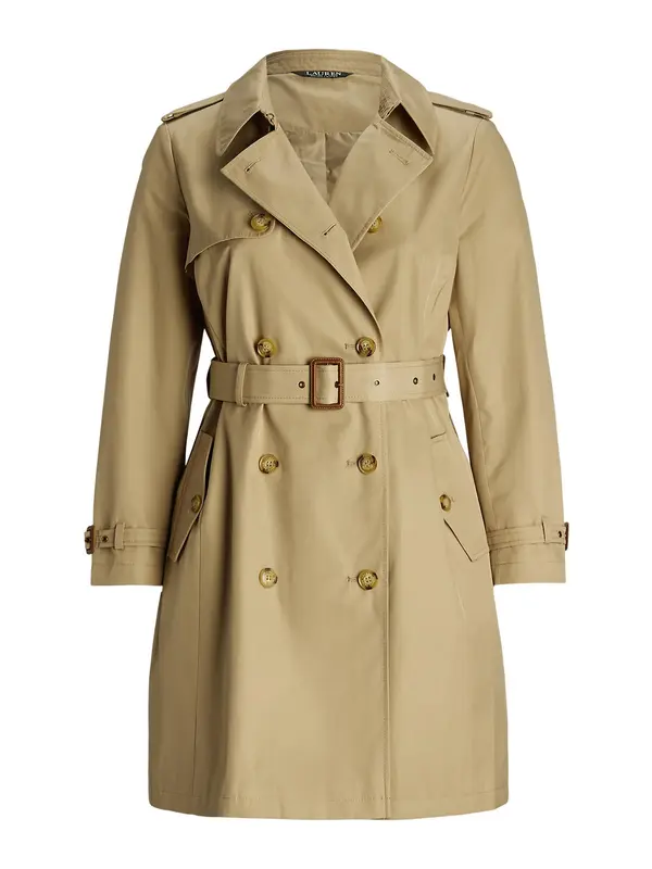 Lauren Ralph Lauren Plus Lauren Ralph Lauren Plus Prehoden plašč  bež