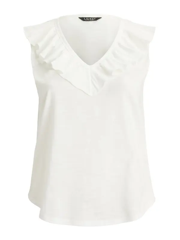 Lauren Ralph Lauren Plus Lauren Ralph Lauren Plus Top  pegasto bela