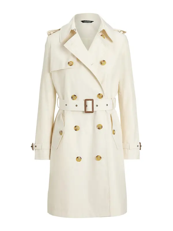Lauren Ralph Lauren Lauren Ralph Lauren Prehoden plašč  kremna