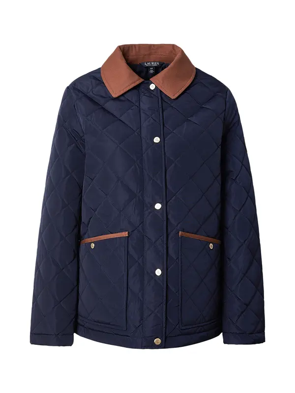 Lauren Ralph Lauren Lauren Ralph Lauren Prehodna jakna  mornarska / konjak