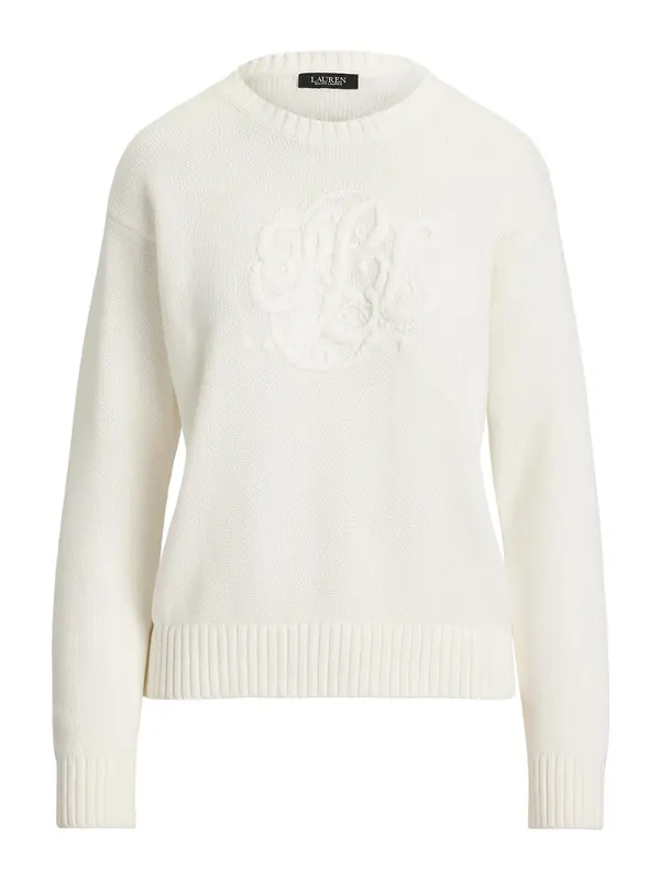 Lauren Ralph Lauren Lauren Ralph Lauren Pulover  bela / jajčna lupina