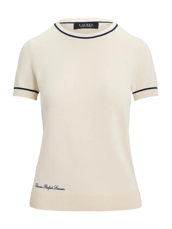 Lauren Ralph Lauren Lauren Ralph Lauren Pulover  bež / mornarska