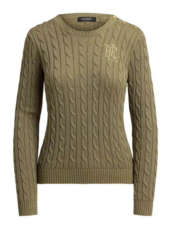Lauren Ralph Lauren Lauren Ralph Lauren Pulover  kaki / oliva