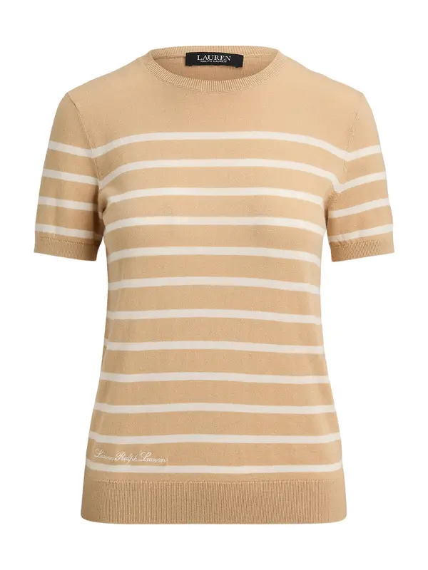 Lauren Ralph Lauren Lauren Ralph Lauren Pulover  kapučino / bela