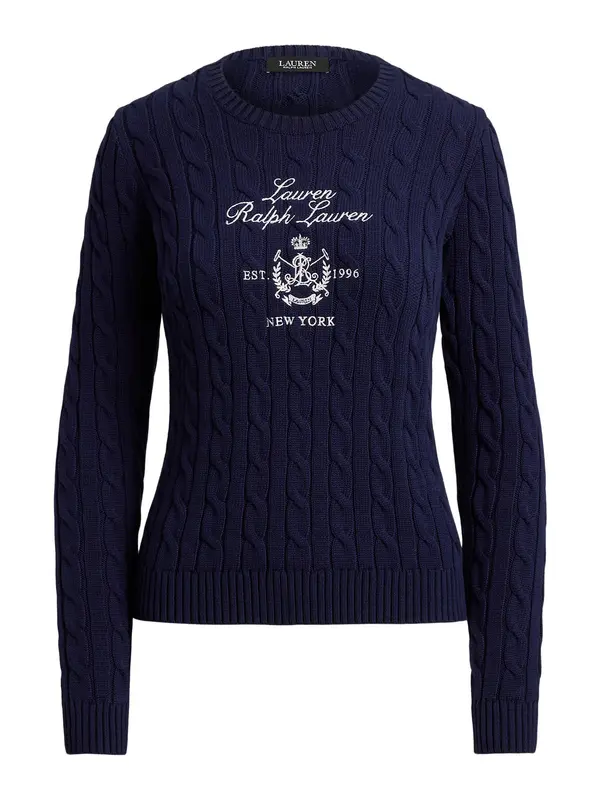 Lauren Ralph Lauren Lauren Ralph Lauren Pulover  marine / bela