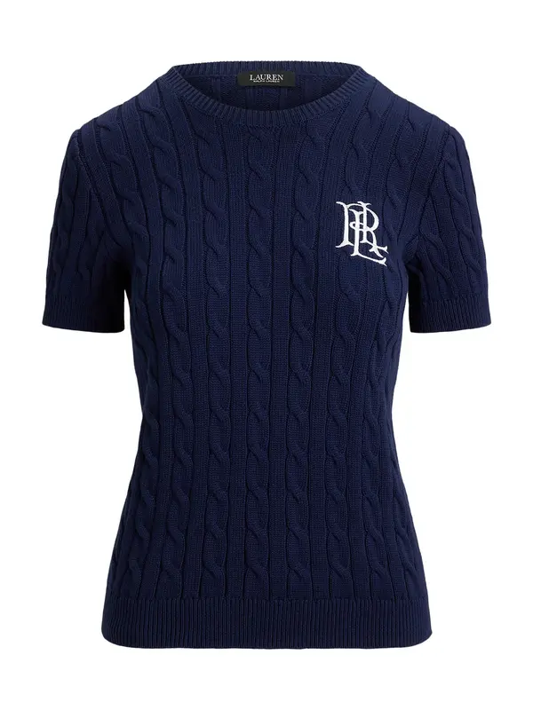 Lauren Ralph Lauren Lauren Ralph Lauren Pulover  mornarska / bela