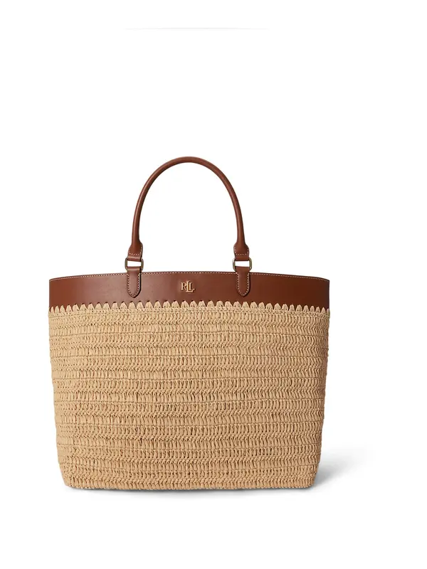 Lauren Ralph Lauren Lauren Ralph Lauren Ročna torbica  bež / rjava