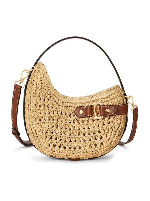 Lauren Ralph Lauren Lauren Ralph Lauren Ročna torbica 'TASHA'  bež / rjava