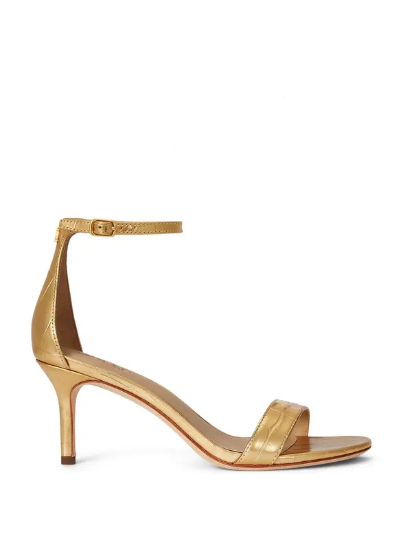 Lauren Ralph Lauren Lauren Ralph Lauren Sandali s paščki 'ALLIE'  zlata