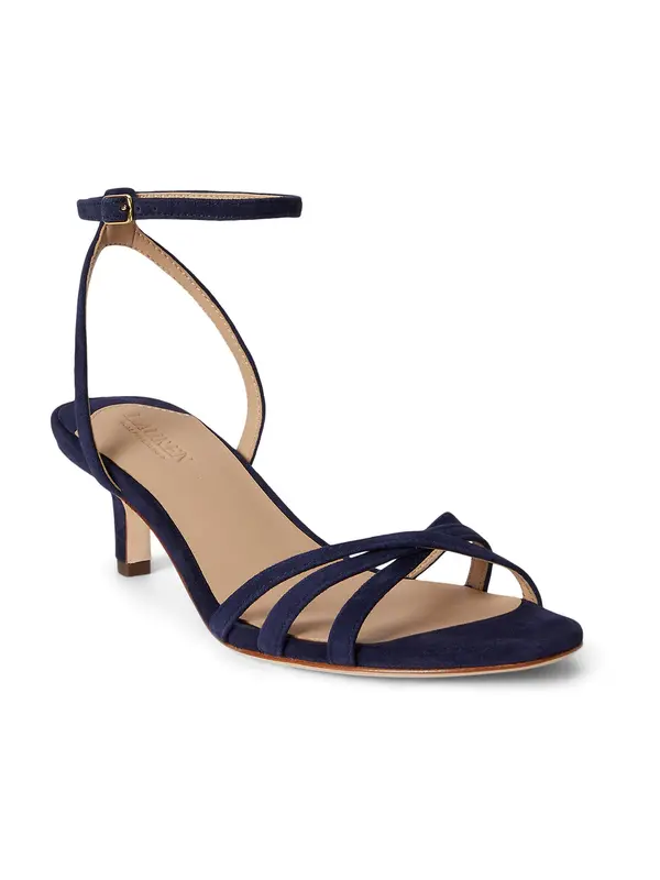 Lauren Ralph Lauren Lauren Ralph Lauren Sandali s paščki 'KENDYL'  mornarska