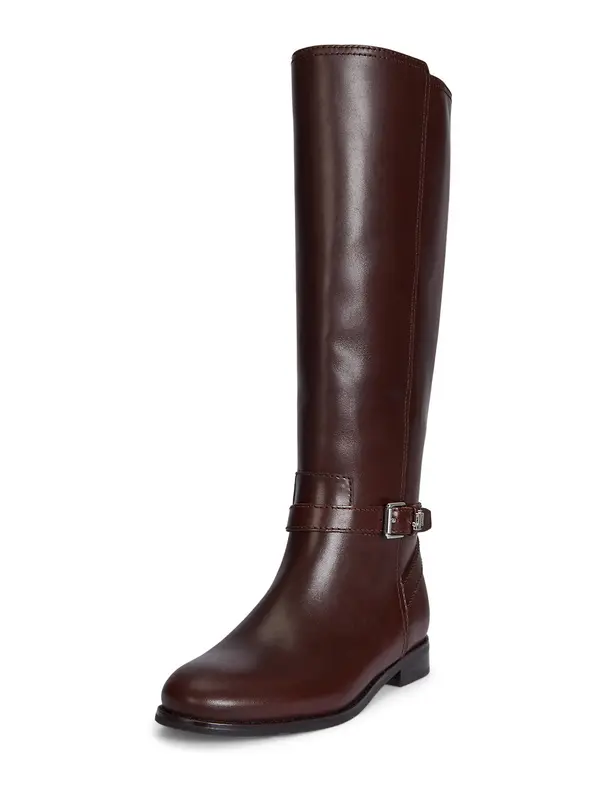 Lauren Ralph Lauren Lauren Ralph Lauren Škornji 'BROOKE'  temno rjava