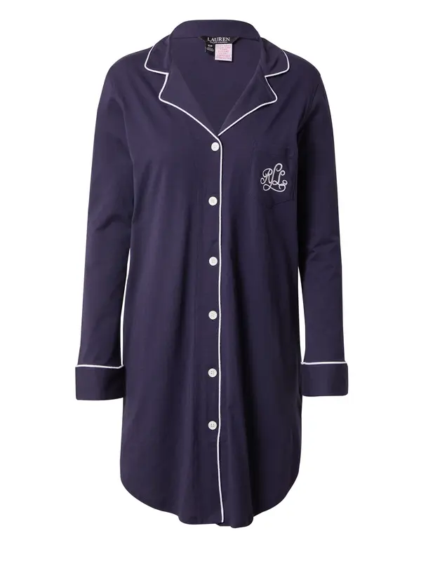 Lauren Ralph Lauren Lauren Ralph Lauren Spalna srajca  mornarska / bela