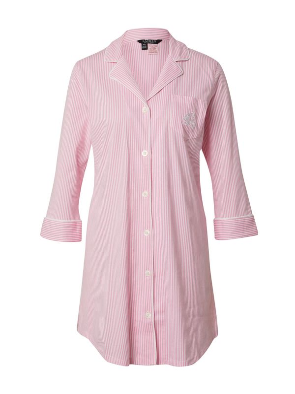 Lauren Ralph Lauren Lauren Ralph Lauren Spalna srajca  roza / bela