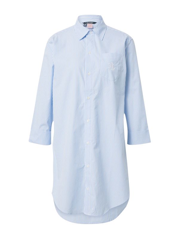 Lauren Ralph Lauren Lauren Ralph Lauren Spalna srajca  svetlo modra / bela