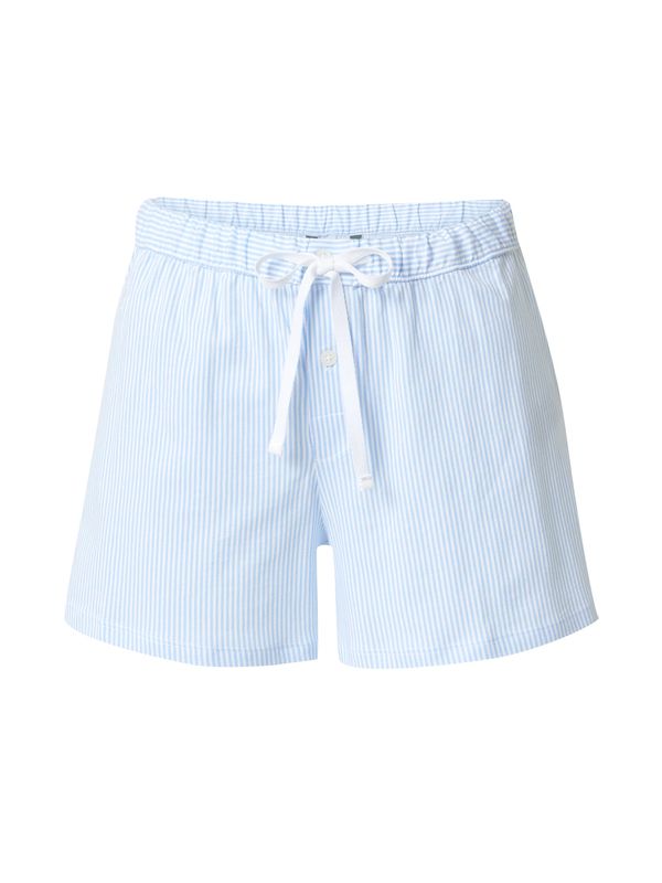 Lauren Ralph Lauren Lauren Ralph Lauren Spodnji del pižame  svetlo modra / bela