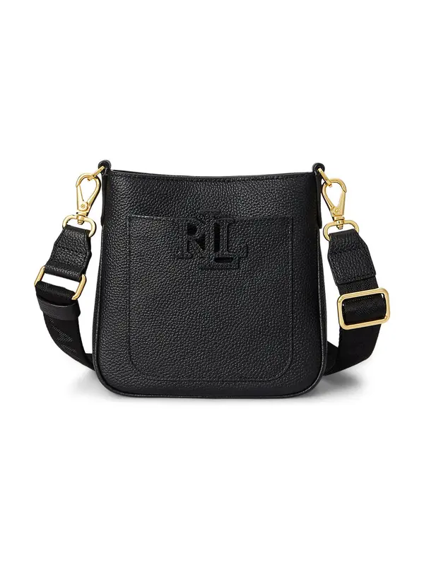 Lauren Ralph Lauren Lauren Ralph Lauren Torba za čez ramo  črna