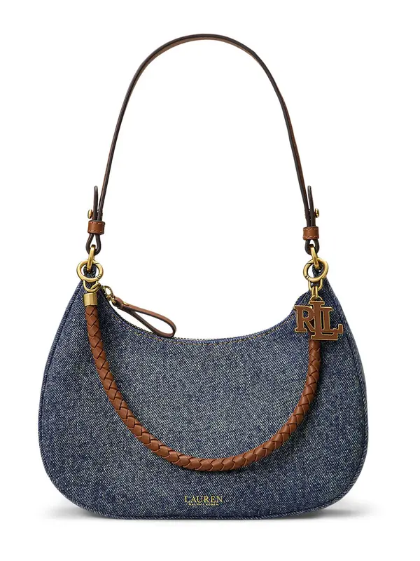 Lauren Ralph Lauren Lauren Ralph Lauren Torba za čez ramo 'MRCY'  moder denim