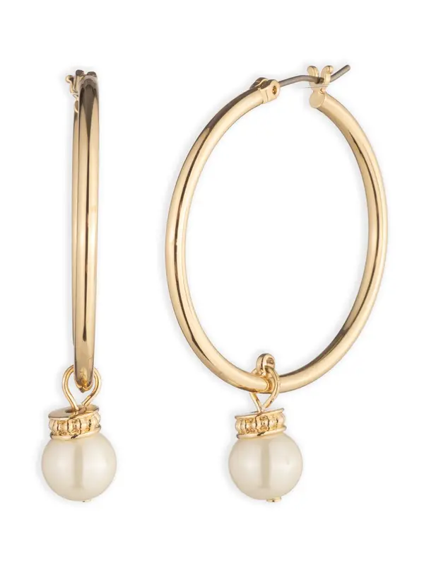 Lauren Ralph Lauren Lauren Ralph Lauren Uhani  zlata / biserno bela