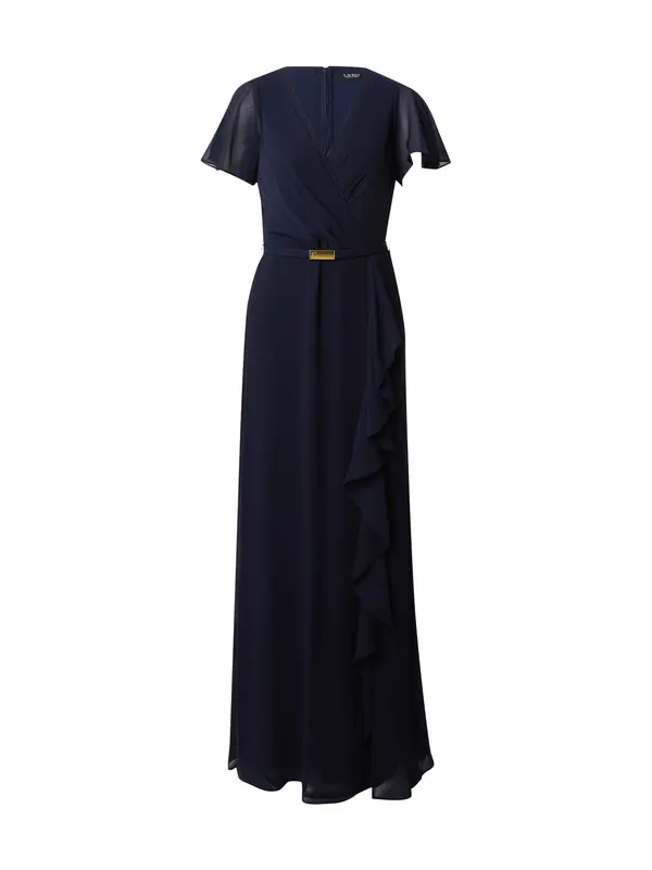 Lauren Ralph Lauren Lauren Ralph Lauren Večerna obleka 'FARRYSH'  temno modra