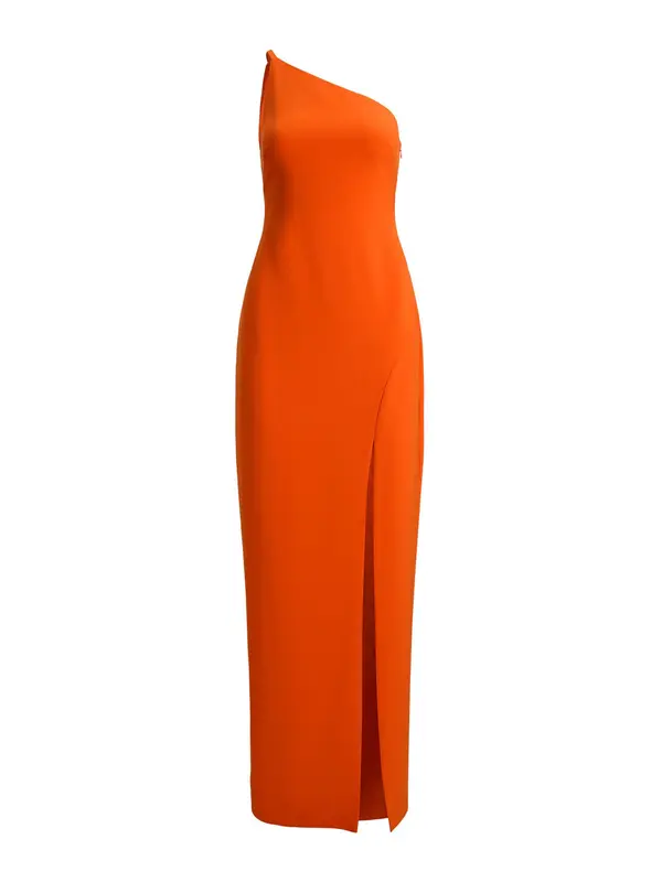 Lauren Ralph Lauren Lauren Ralph Lauren Večerna obleka  oranžna