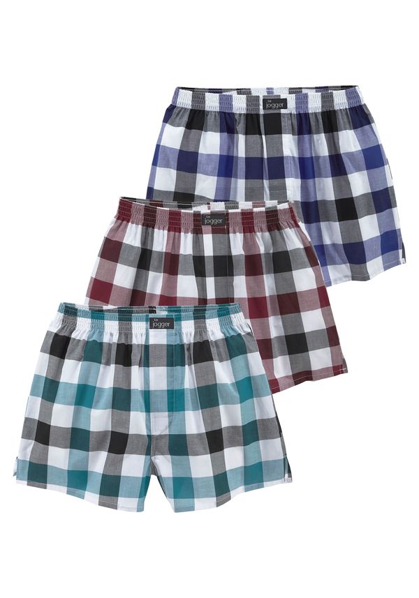 LE JOGGER LE JOGGER Boksarice  turkizna / kraljevo modra / vinsko rdeča / bela