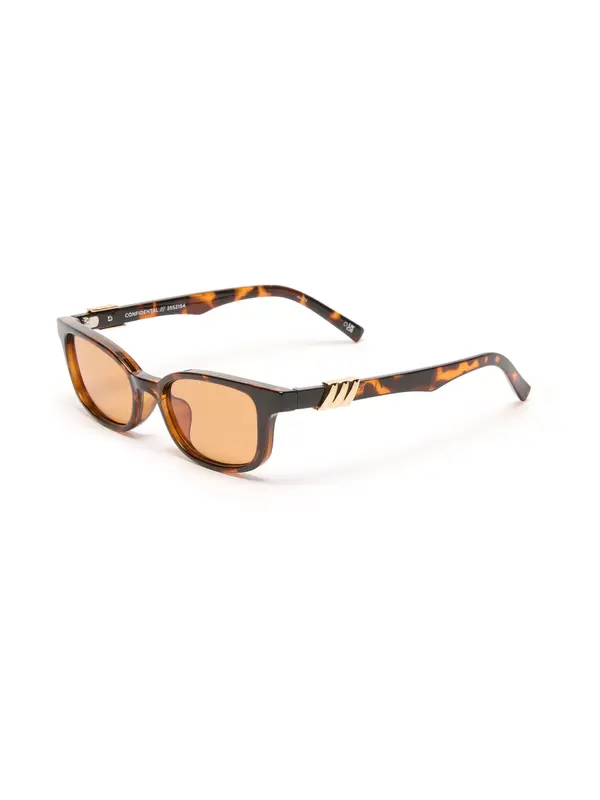 LE SPECS LE SPECS Sončna očala 'CONFIDENTIAL'  temno rjava / oranžna