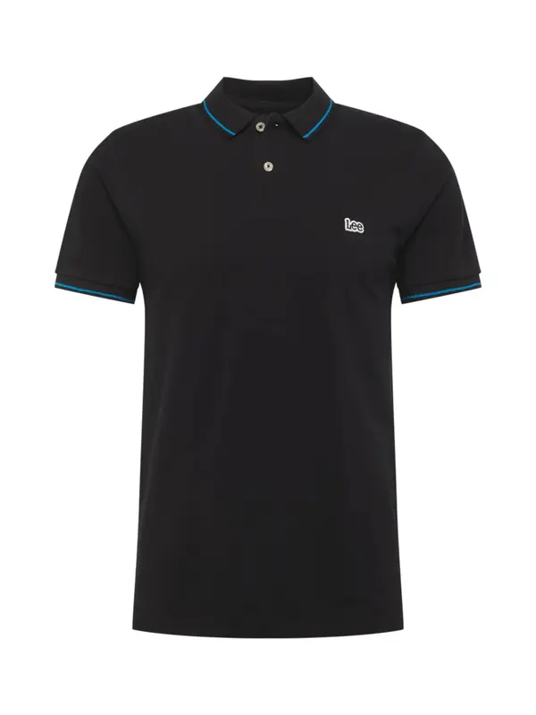 Lee Lee Majica 'PIQUE POLO'  kraljevo modra / črna / bela